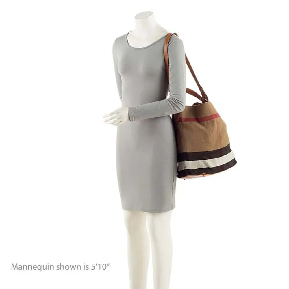 Burberry Canvas Check Susanna Bucket Bag